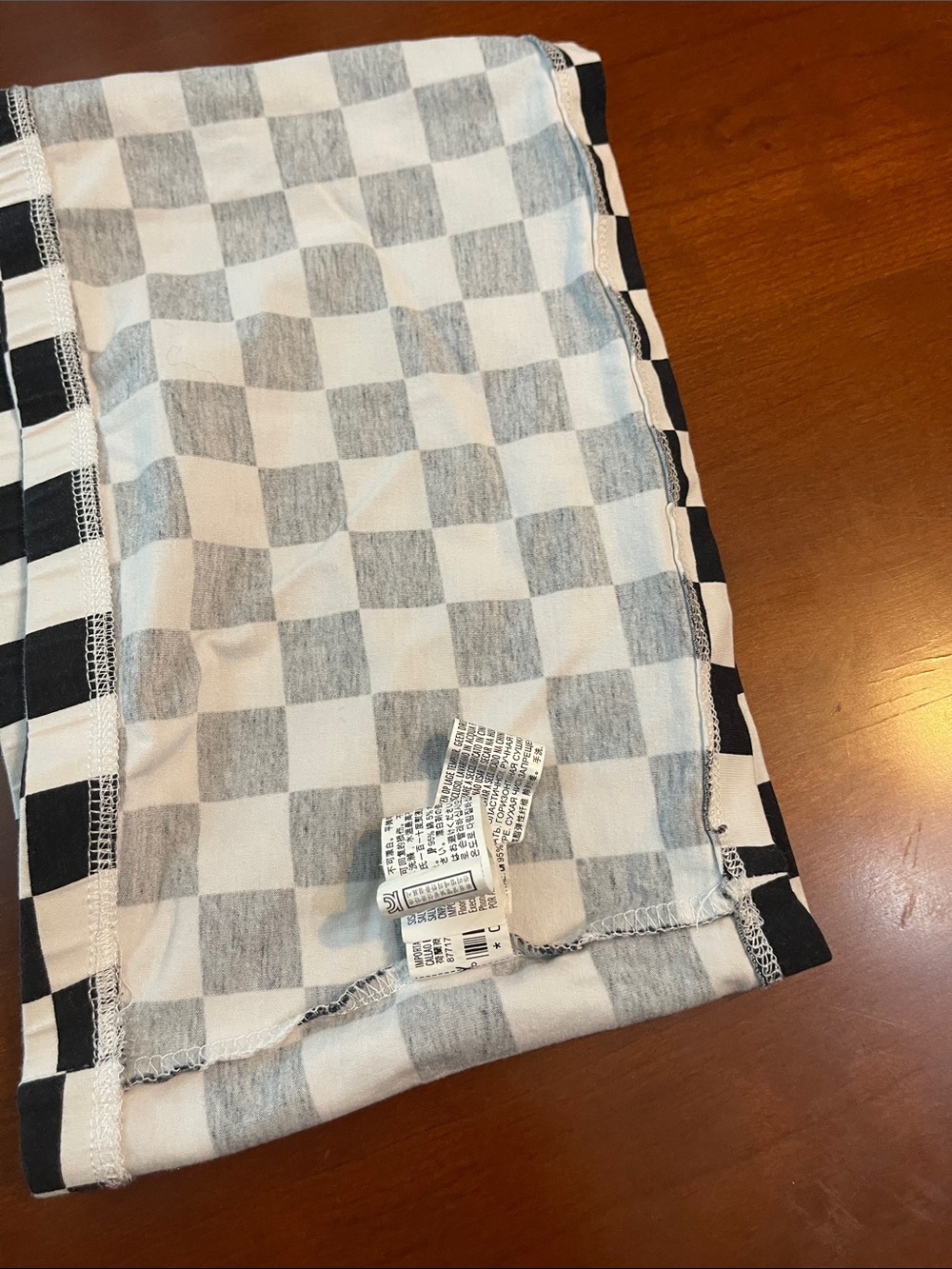 Forever 21 Black and White Checkerboard Tube Top - Picture 7 of 7